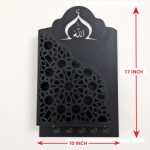 Royal Metal Quran Box with Tasbih Hanger | মেটাল কুরআন বক্স ও তসবিহ হ্যাঙ্গার - ছবি 2